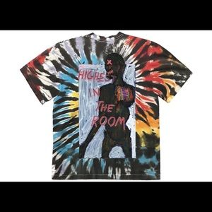 Travis Scott Highest In The Room Tie Dye T-Shirt